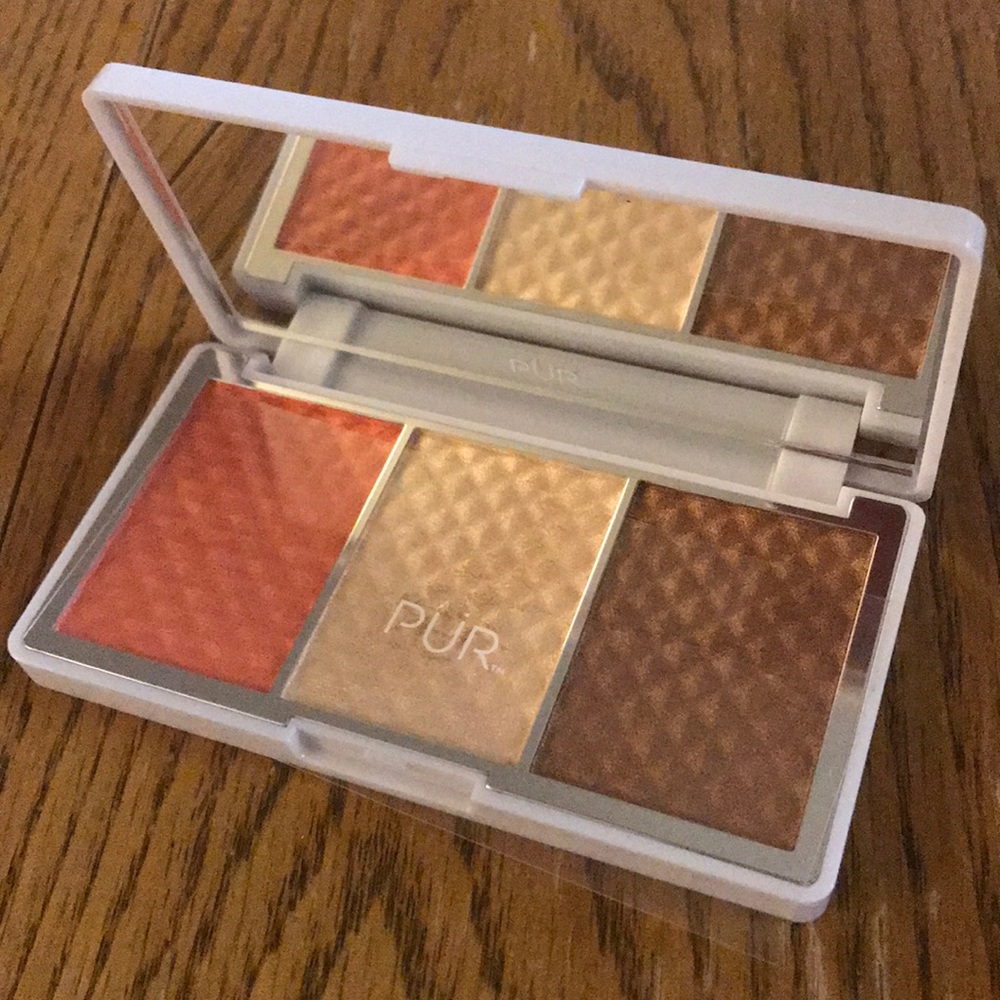 PUR brand - bronze and brighten palette